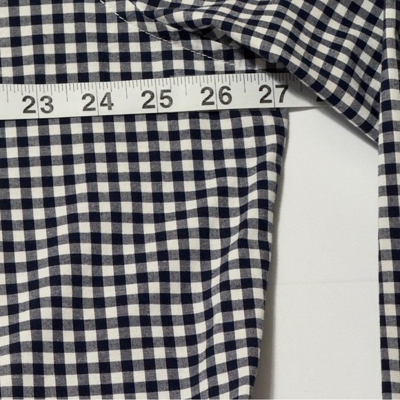 Goodfellow Black White Gingham Checked Casual Button Down XXL Shirt Excellent - Picture 4 of 12